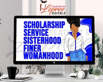 Zeta Phi Beta Sorority Desktop Wallpaper | Zeta Digital Wallpaper | Digital Art Background