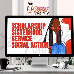 Delta Sigma Theta Desktop Wallpaper | DST Digital Wallpaper | Digital Art Background