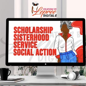 Delta Sigma Theta Desktop Wallpaper | DST Digital Wallpaper | Digital Art Background