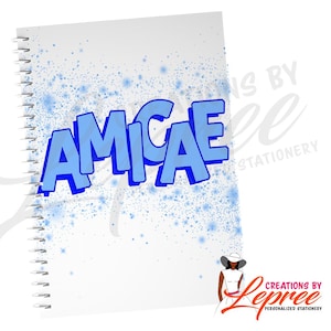 Zeta Amicae notitieboek personaliseren