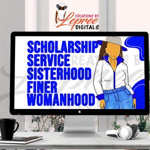 Zeta Phi Beta Sorority-bureaubladachtergrond | Zeta digitale achtergrond | Digitale kunstachtergrond