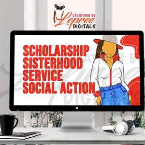Delta Sigma Theta Desktop Wallpaper | DST Digital Wallpaper | Digital Art Background