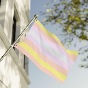 Pangender Pride Flag: Double Sided LGBTQ+ Wall Decor