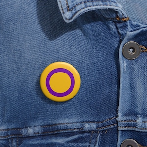 Intersex Pride Flag Pin: LGBTQIA+ Pride Accessory
