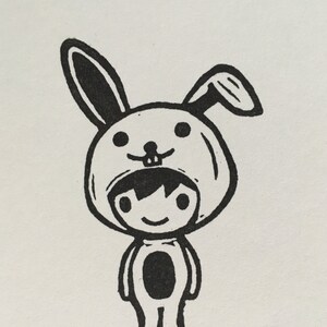 Cute easter clear stamp