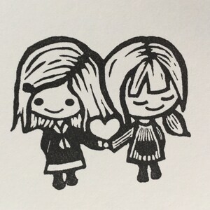 Cute clear stamp