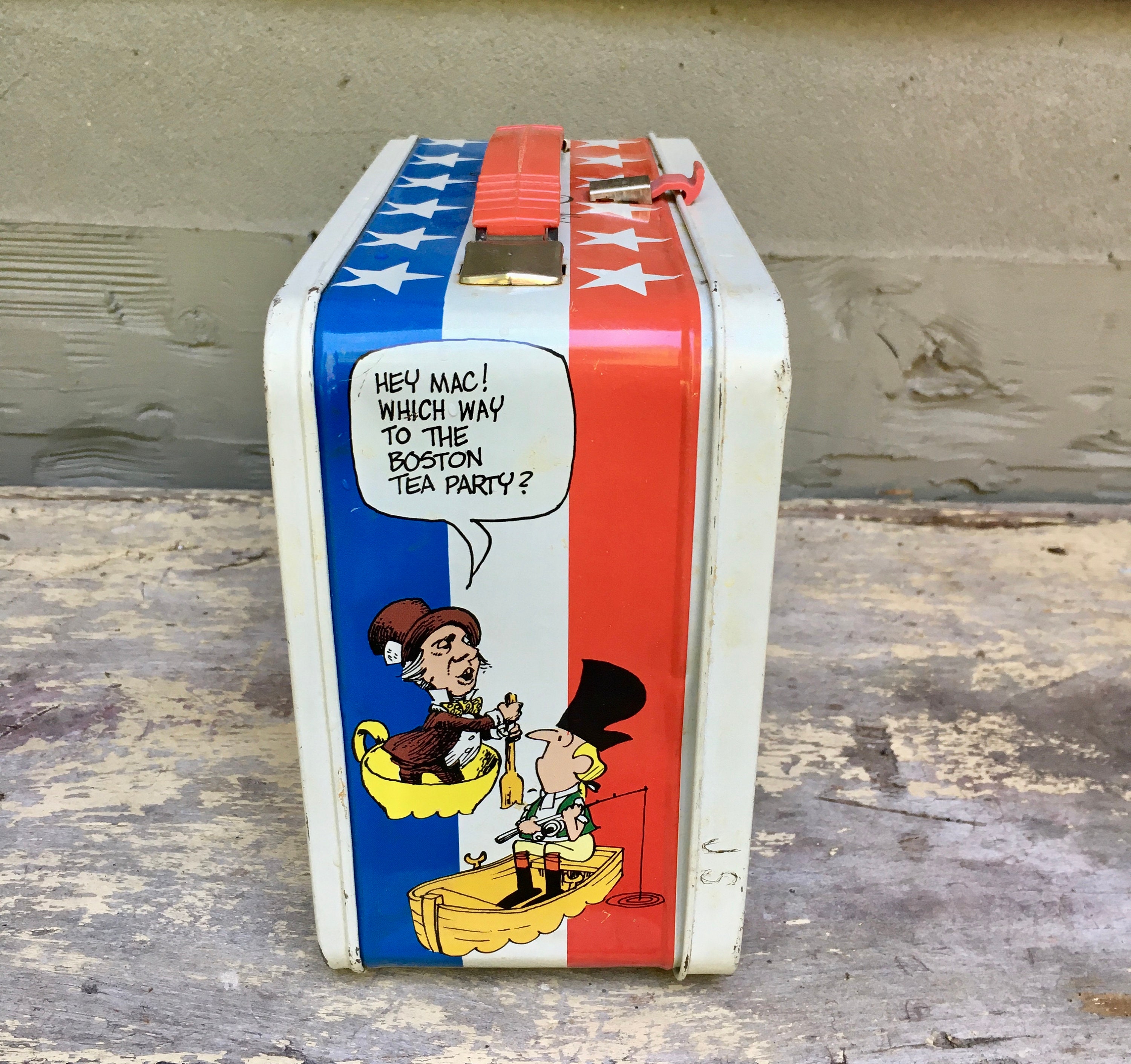 Yankee Doodles Vintage Lunchbox and Thermos Etsy