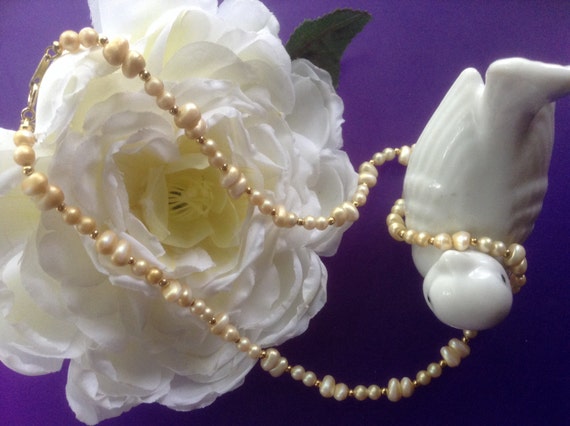 Marvella Faux Pearl Choker Necklace Vintage 60s J… - image 2