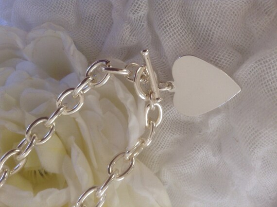 Heart Toggle Necklace Adjustable Valentine Romant… - image 2