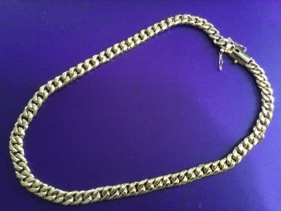 Cuban Link Chain Necklace 24"  Unisex Chunky Heav… - image 3