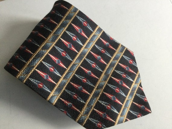 クリスチャン ディオール シルク ネクタイ ヴィンテージ 4 x 57