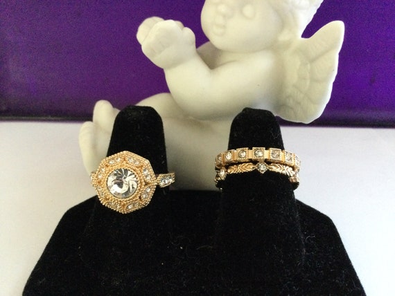 Costume wedding deals ring sets
