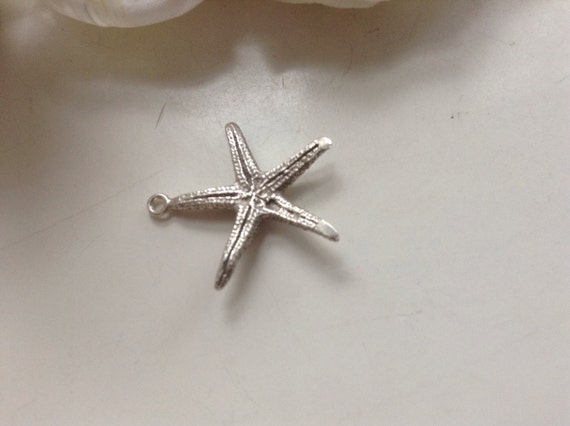 Starfish Charm Pendant  Sterling 925 Ocean Life  … - image 5