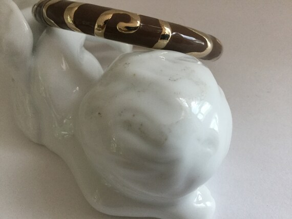 Twisted Chain Bangle in Brown Multicolour main image 1