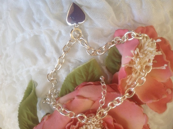 Heart Toggle Necklace Adjustable Valentine Romant… - image 1