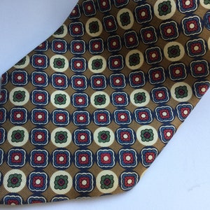 SilkTie von Luca Castelli Made in Italy 3 -3/4 ”x 59-1/2” Geometrisch Business Hochzeit Gentleman Formelle Vater Geschenk