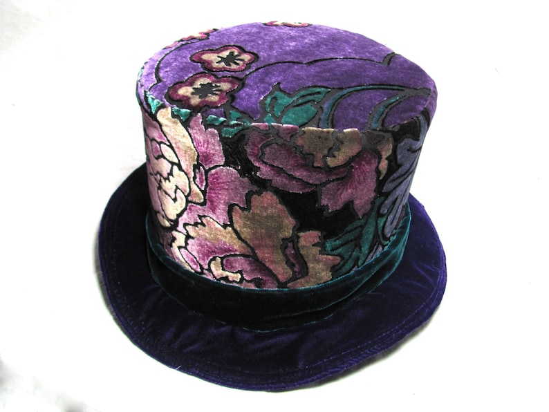 mens purple top hat