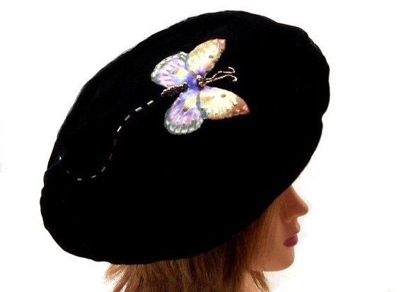 Butterfly beret Clearance