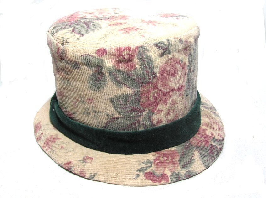 Flower Top Hat Garden Party Hat Tea Party Fun Summer Hat Gift Etsy