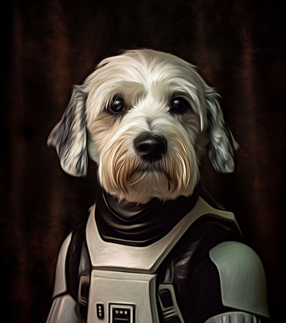 Pup-trooper - Custom Pet Portraits - Dog Portraits and Cat Portraits ...
