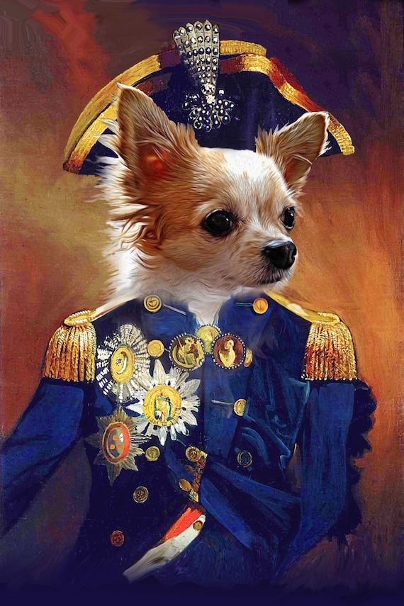 Lord Nelson Custom Pet Portraits Dog Portraits and Cat Portraits