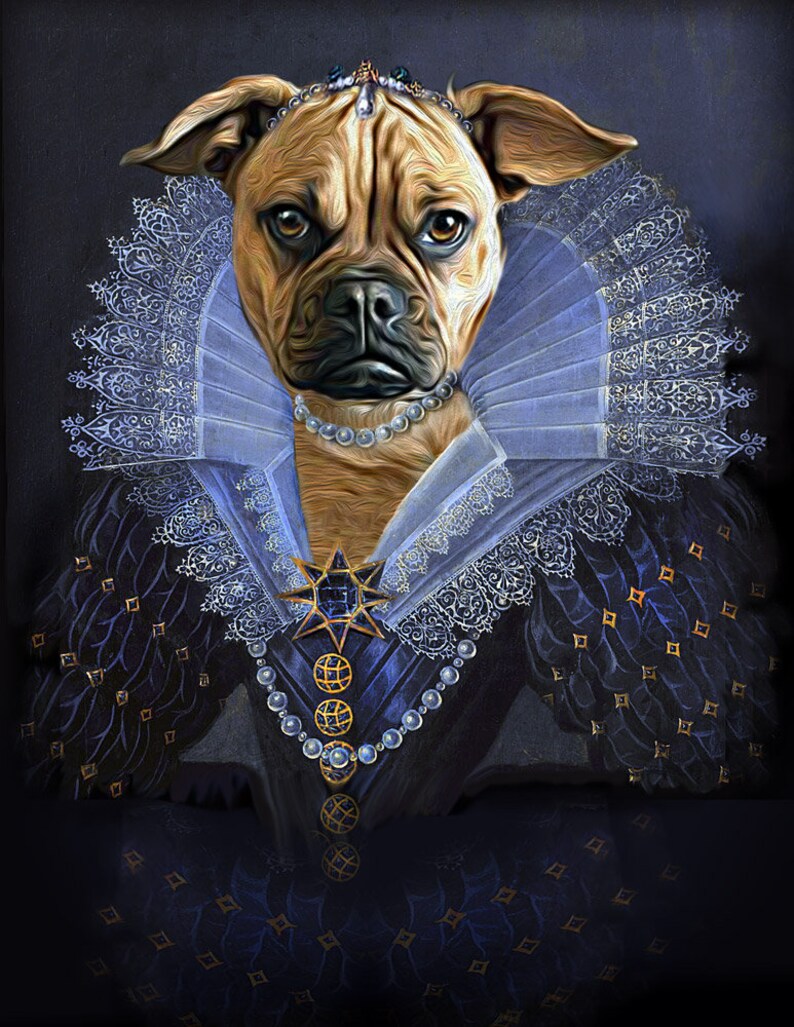 Renaissance Queen Cat Portrait Renaissance Queen Dog Portrait Royal Cat Dog Portrait Custom Dog Portrait Funny Pet Portrait Gift Canvas Urns Memorials Pet Supplies Commentfer Fr