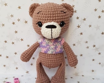 Hand Crocheted Little Bear