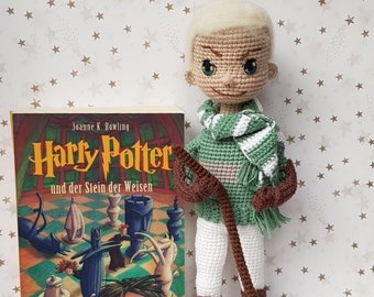 Hand Crochet Doll "Draco Malfoy"