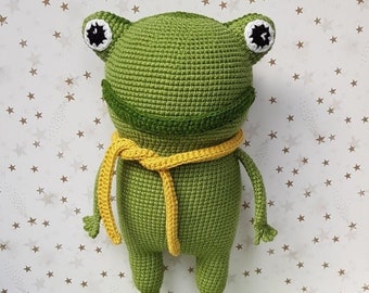 Grenouille crochetée à la main « Jason Funderburker »