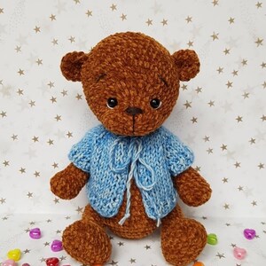Handgehäkelter Teddybär