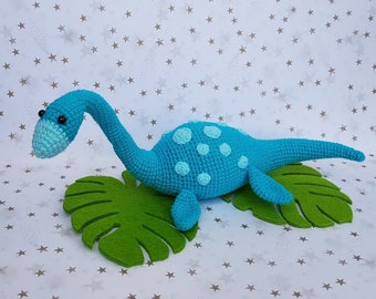 Hand crocheted dinosaur "Plesiosaur"