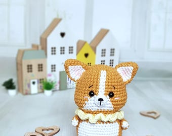 Handgehaakte kleine Corgi