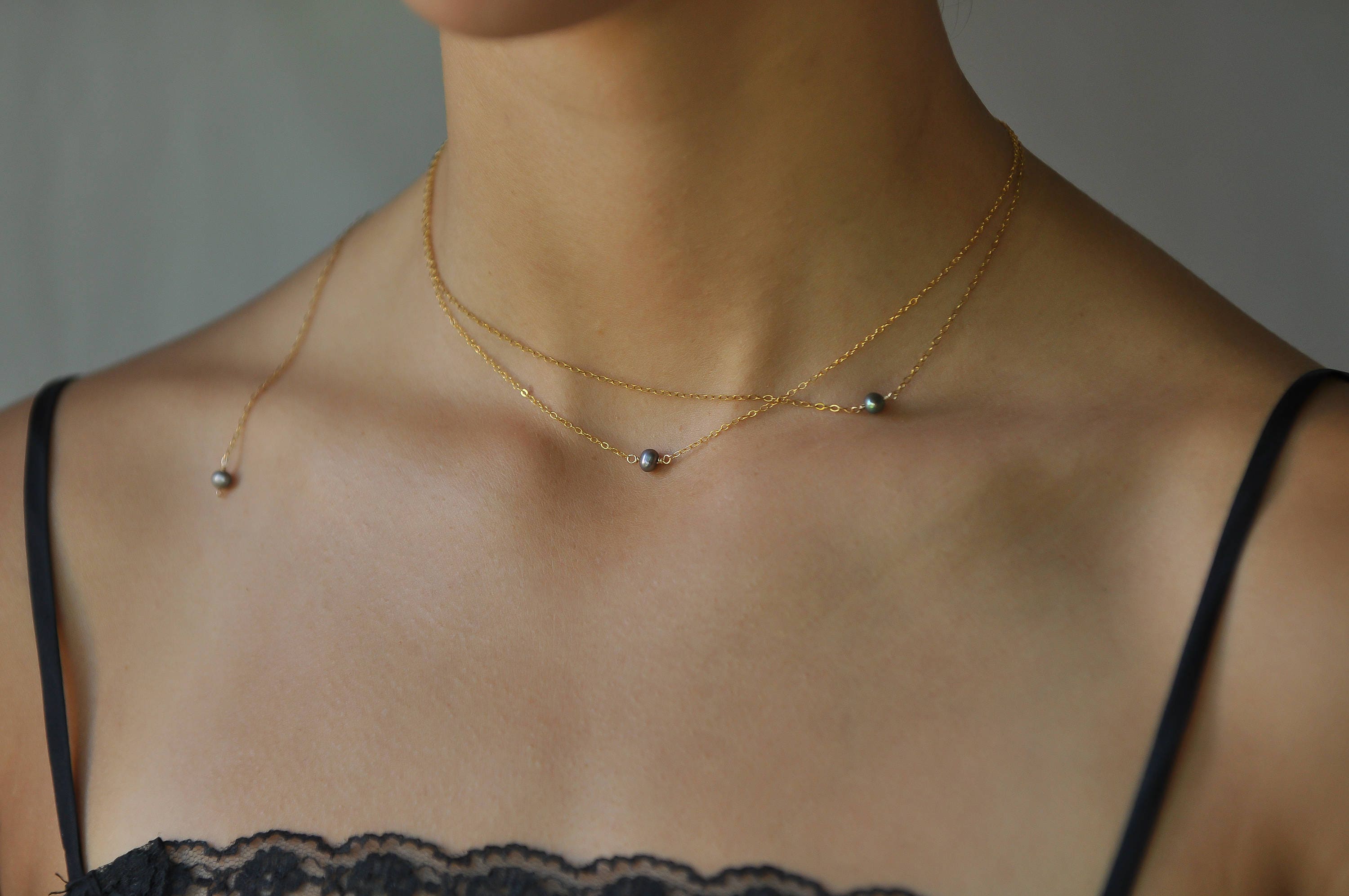 Pearl Toggle Choker