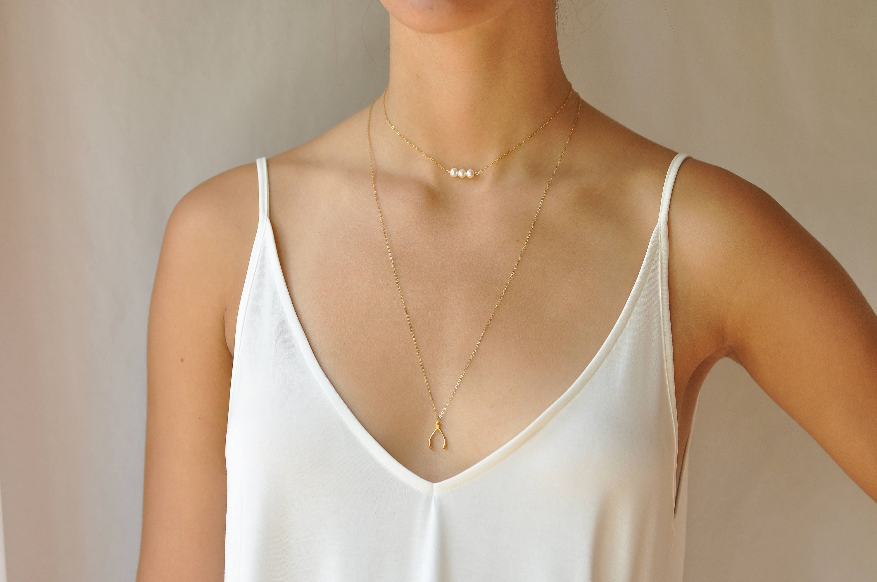 Dainty Pearl Choker main image 0