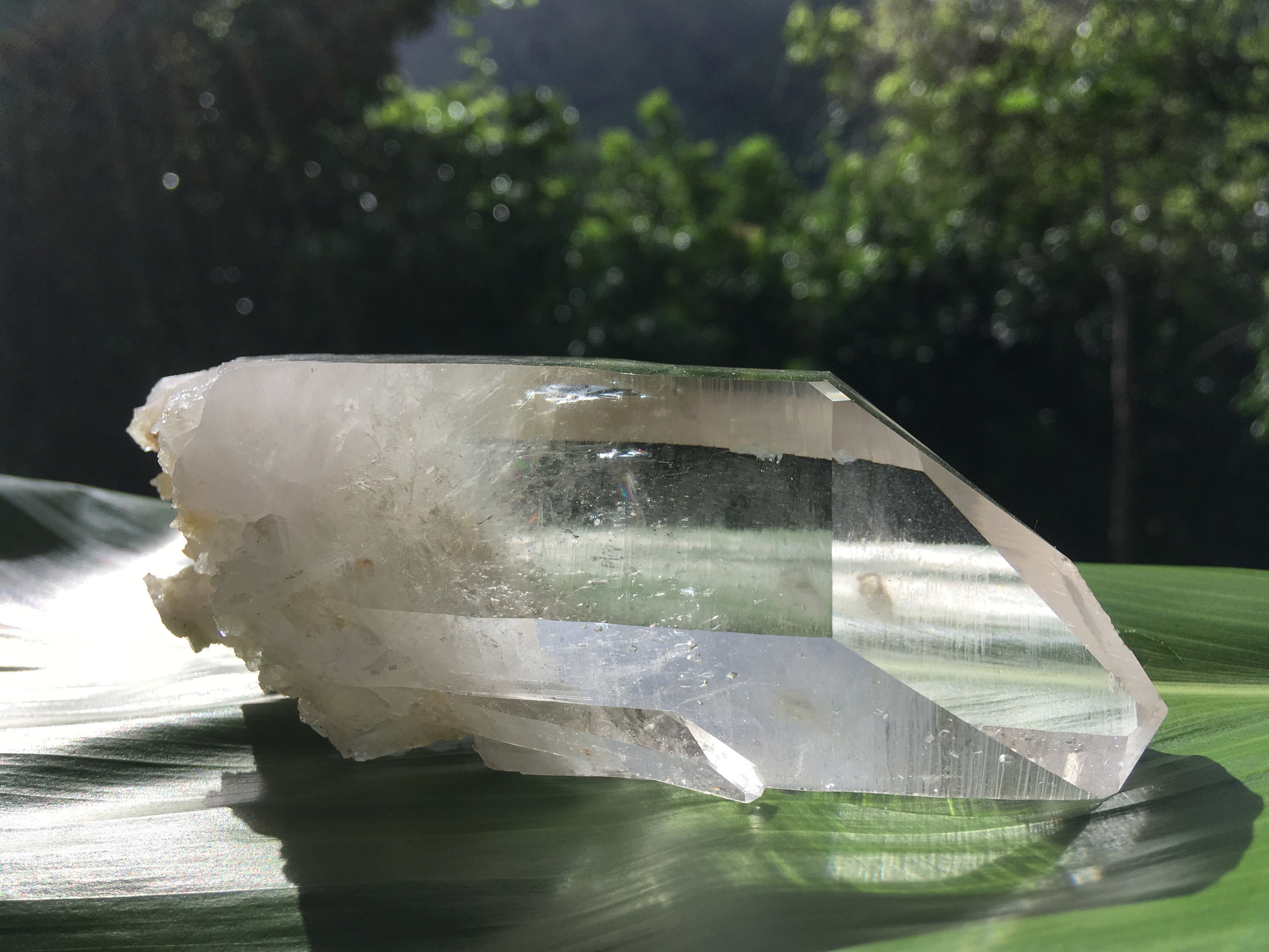 Large Isis Crystal, Arkansas ~ Devic ~ Rainbows ~ Time Link