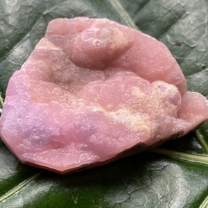 Pink Smithsonite, Mexico ~ old stock ~ rainbow iridescence ~ botryoidal ~ baby pink mineral ~ heart chakra stone ~ baby or birthing  gift