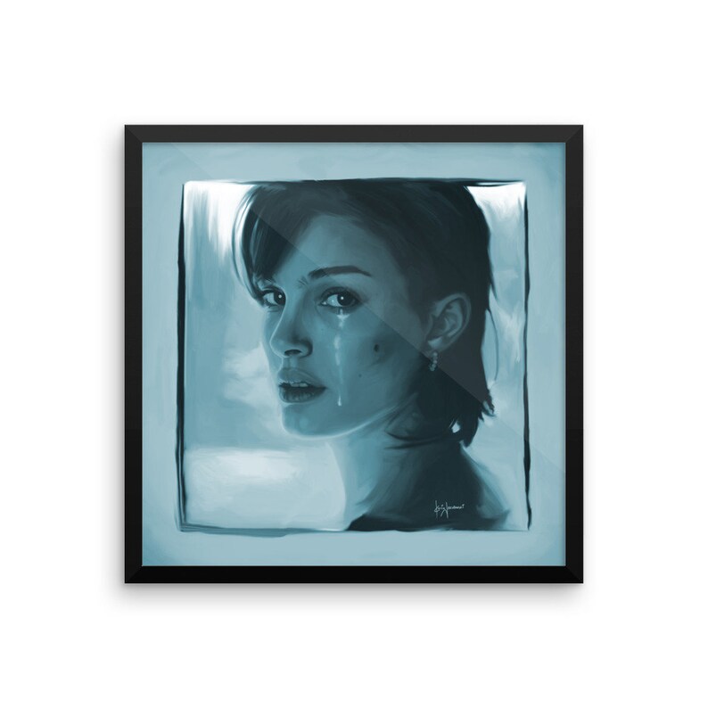 A Big Fat Lie Print \u2022 Framed
