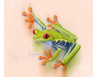 Laubfrosch Print