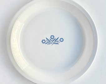 Corning Ware Pie Plate - Blue Cornflower