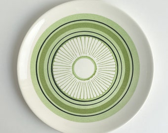 Large Serving Platter - Taylor Ironstone - Beautiful Green Span Pattern