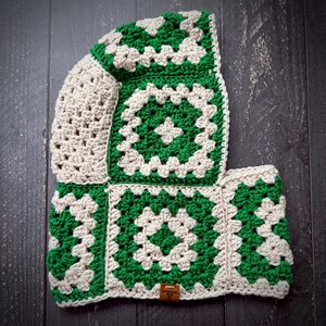 Granny Square Balaclava // Hood // Winter Hat // Crochet Balaclava // Knit Balaclava