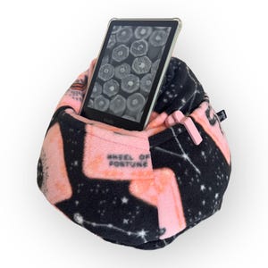Tarot Reading Pouf // Kindle pouf // Book pillow // E-reader pillow