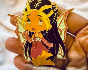 Flower Fairy 2.75” Enamel Pin | Winx Club Inspired | Limited 50pcs