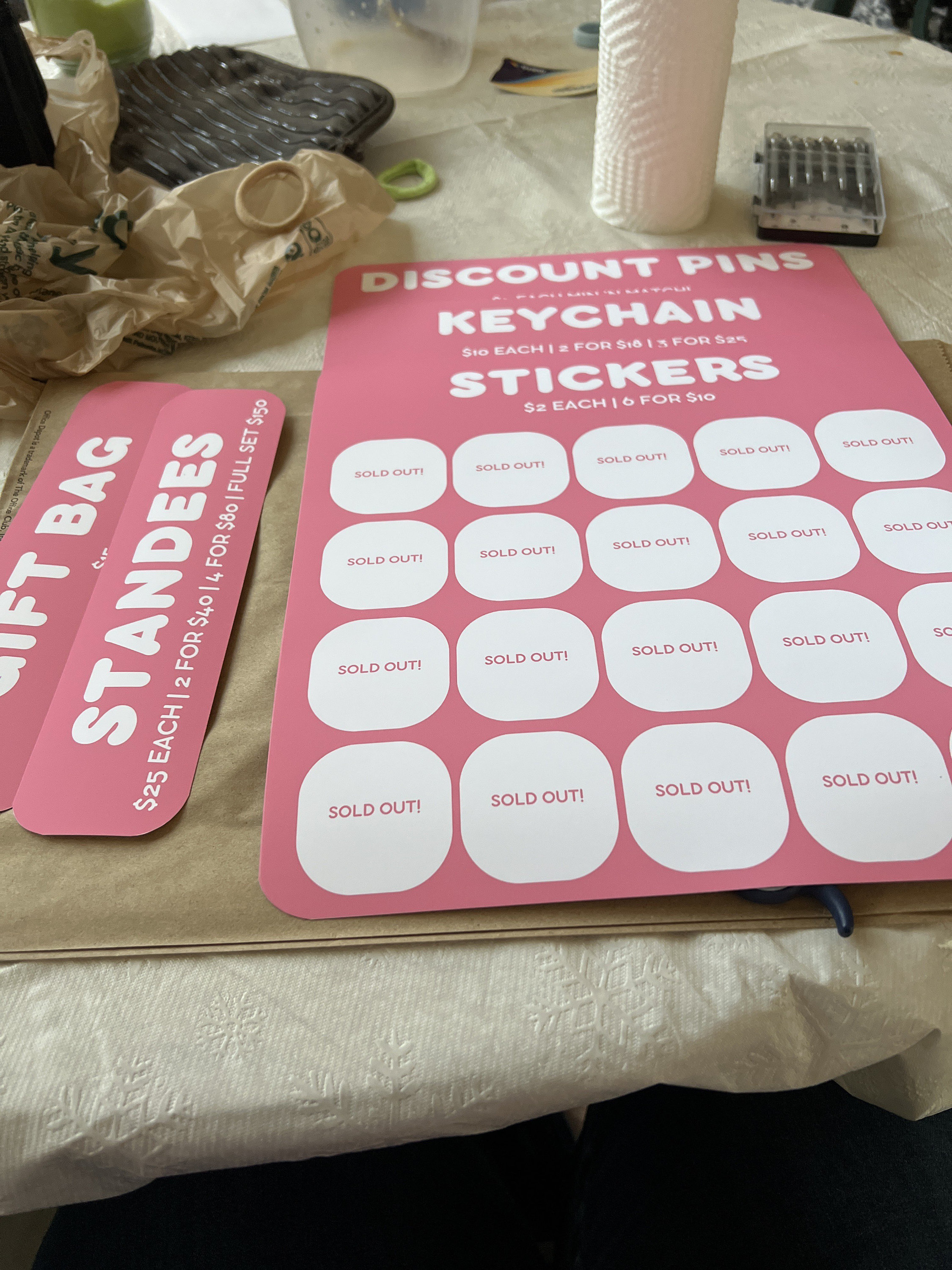 Artist Alley Starter Pack | Canva Template | Beginner