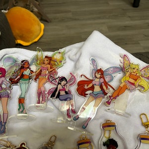 Winx Club Believix Acrylic Standee | Fairy | Rainbow | Stella | Flora | Musa | Bloom | Tecna | Musa | Layla/Aisha |