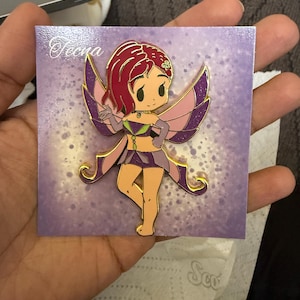 Technology Fairy 2.75” Enamel Pin | Winx Club Inspired | Limited 50pcs