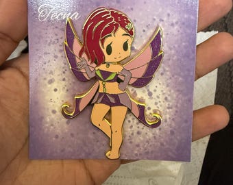 Technology Fairy 2.75” Enamel Pin | Winx Club Inspired | Limited 50pcs