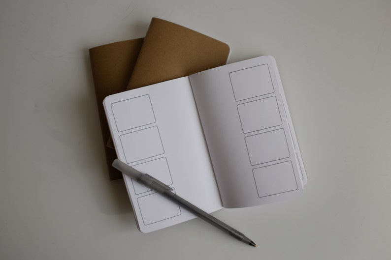 Storyboard Journals unruled Etsy