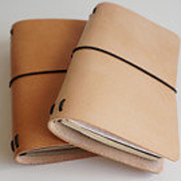4-5 oz Leather journal covers (Undyed)