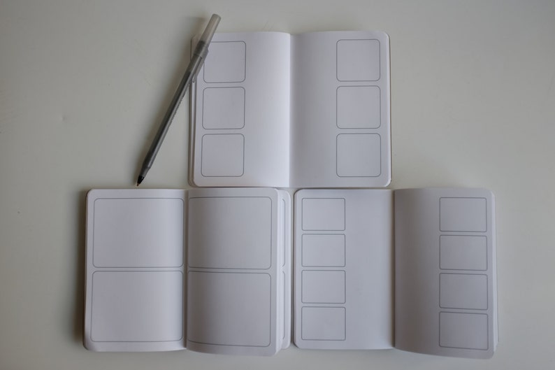 Storyboard Journals unruled Etsy